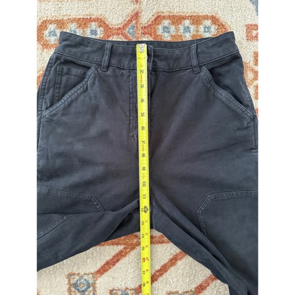 Wilfred Free Carpenter Pants Women 4 Black High Rise Utility Workwear Gorpcore - Picture 8 of 11